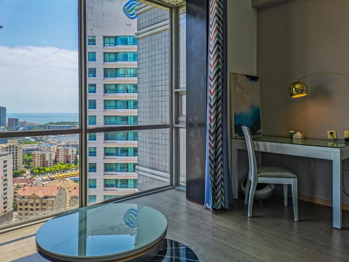 Qingdao Jinshan We+ Holiday Apartment Buitenkant foto