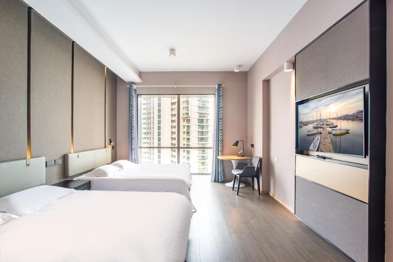 Qingdao Jinshan We+ Holiday Apartment Buitenkant foto