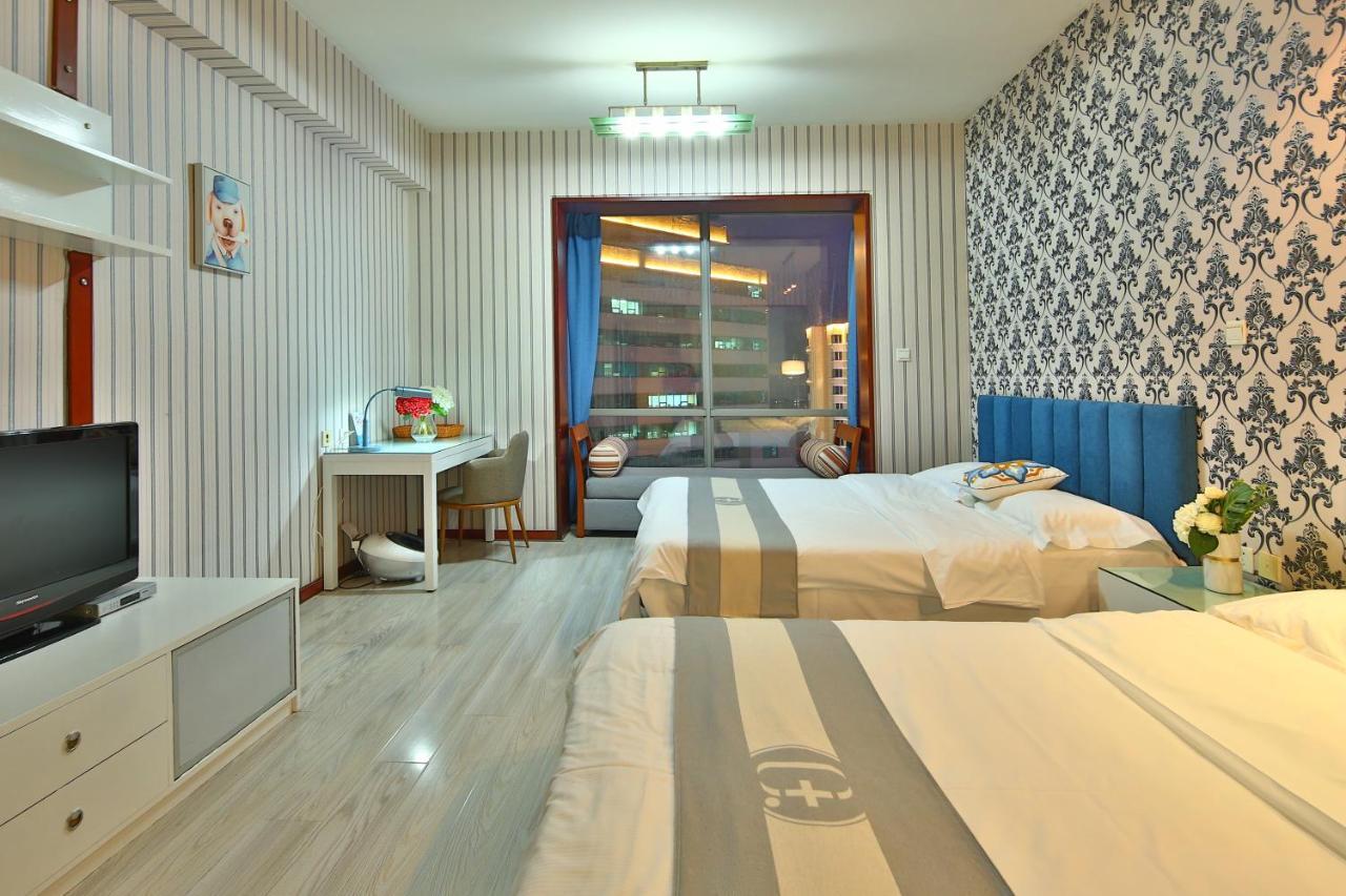 Qingdao Jinshan We+ Holiday Apartment Buitenkant foto