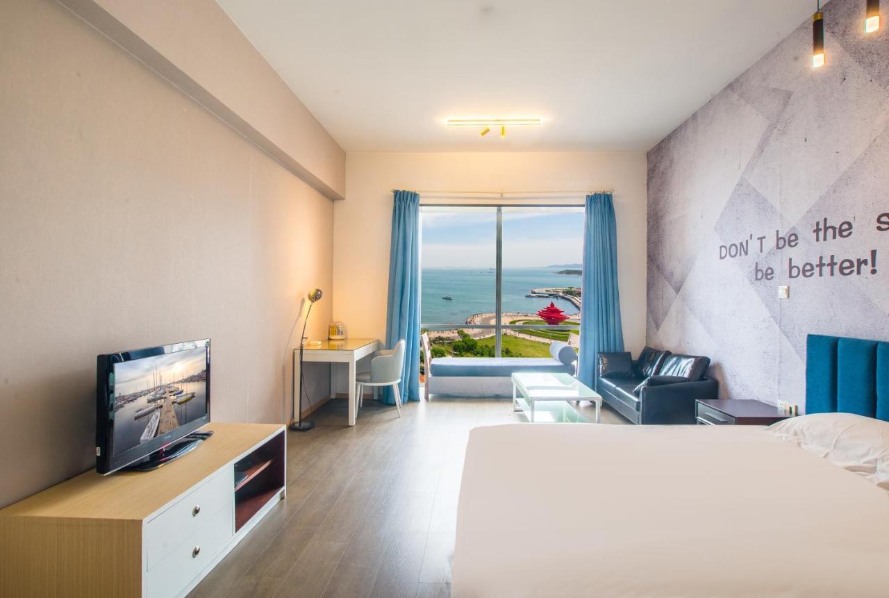 Qingdao Jinshan We+ Holiday Apartment Buitenkant foto