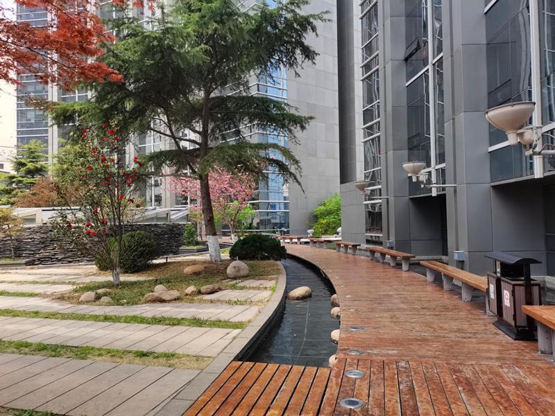 Qingdao Jinshan We+ Holiday Apartment Buitenkant foto