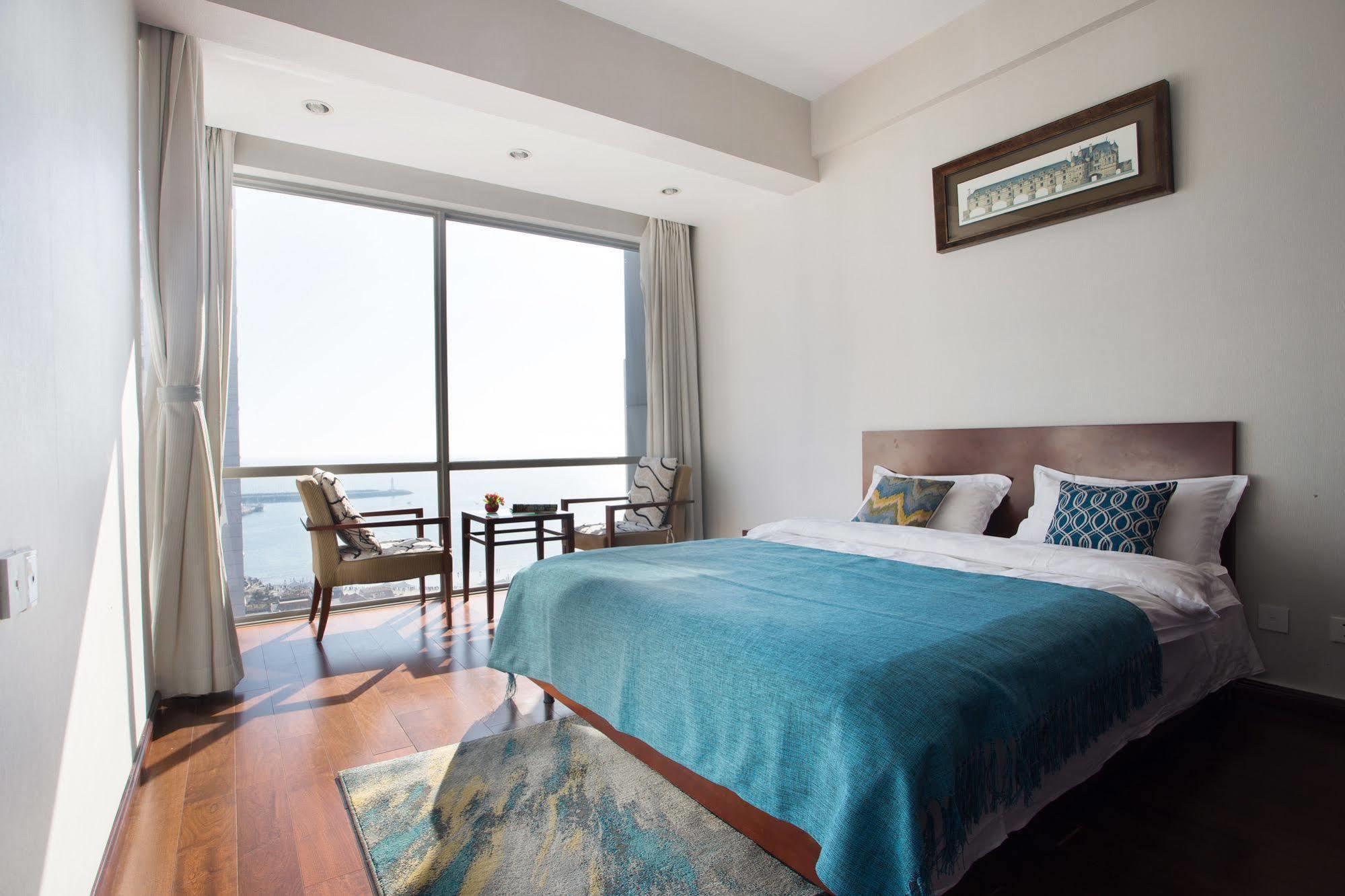 Qingdao Jinshan We+ Holiday Apartment Buitenkant foto